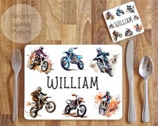 Personalised motorcross placem for sale  STAFFORD