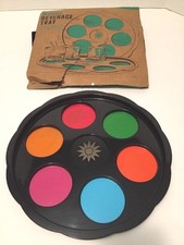 Bandeja para servir bebidas Gessner Deluxe acrílico preto groovy 1968 elegante retrô RARO comprar usado  Enviando para Brazil