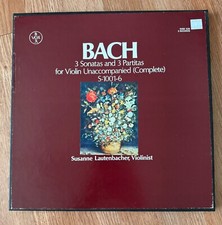 Lautenbacher bach sonatas for sale  Naperville