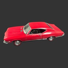 Vintage The Danbury Perfeito Vermelho Clássico 1968 Chevrolet Chevelle SS-396 Carro Diecast comprar usado  Enviando para Brazil