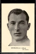 Cartolina calcio calciatore usato  Italia