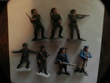 Lot soldats plastic d'occasion  Toulon-