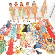 Paper doll lot for sale  West Rutland