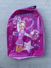 Mochila Barbie Vintage Infantil Rosa Cheerleader Bolsa Escolar Tamanho Completo comprar usado  Enviando para Brazil