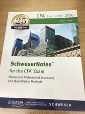 Schwesernotes cfa level d'occasion  France