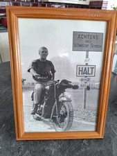 Steve mcqueen framed for sale  NORTHAMPTON