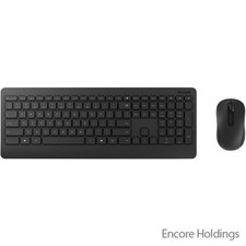 Teclado e mouse sem fio Microsoft 2.4 GHz Desktop 900 - Preto PT3-00001 comprar usado  Enviando para Brazil