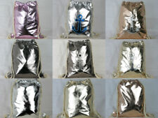 Metallic beuteltasche rucksack gebraucht kaufen  Berlin