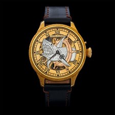Usado, Relógio masculino esqueleto Jaeger-LeCoultre gravado movimento vintage comprar usado  Enviando para Brazil
