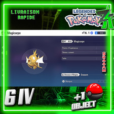 Magicarpe magikarp shiny d'occasion Magicarpe magikarp shiny d'occasion  Paris XV