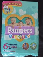 Usado, Vintage Pampers Baby-Dry Größe 6 - 15 Stück OVP comprar usado  Enviando para Brazil
