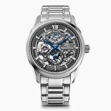Usado, Relógio masculino Orient Star contemporâneo esqueleto enrolado à mão aço - RK-AZ0102N - comprar usado  Enviando para Brazil