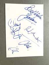 NEW MODEL ARMY (1993) In-person signed Briefkarte 10x15 Autogramm comprar usado  Enviando para Brazil