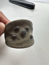 Armreif rochenleder 5cm gebraucht kaufen  Hamburg
