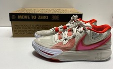 Tênis Nike Kyrie Irving masculino branco rosa laranja malha geométrica tamanho 11 comprar usado  Enviando para Brazil