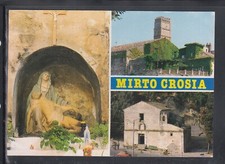 Cartolina mirto crosia usato  Italia