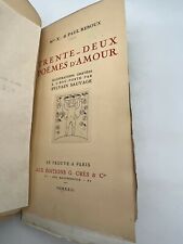 Poèmes amour mme d'occasion  Montpellier-