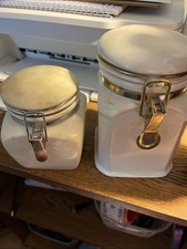 White canister set for sale  Reno