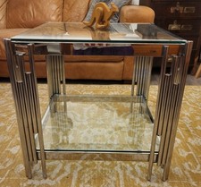 Clear glass lamp for sale  SUDBURY