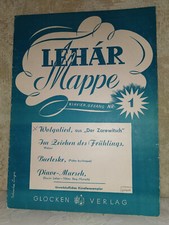 Notenheft lehár mappe gebraucht kaufen  Berlin