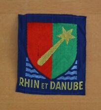 Rhin danube insigne d'occasion  Montebourg