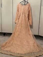 Elegant peach gown for sale  NELSON