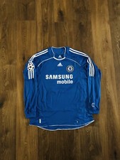 Camisa Jersey Chelsea Home Manga Longa UCL 06/07/08 No.11 Drogba GG comprar usado  Enviando para Brazil