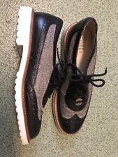 Scholl black silver for sale  LONDON