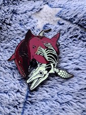 Ichthyosaur enamel pin for sale  Belton