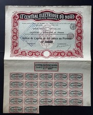 1905 central electrique d'occasion  Expédié en Belgium