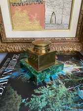 Vintage brass inkwell for sale  Raleigh