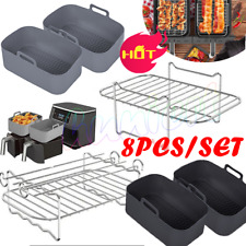 8pcs air fryer for sale  WORCESTER