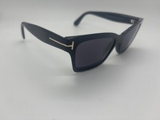 NOVO Óculos de Sol Tom Ford Mikel TF 1085 ECO 01A Preto Olho de Gato 54-17-140mm SEM ESTOJO, usado comprar usado  Enviando para Brazil