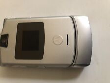 Motorola razr silver for sale  BASILDON