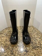 Botas de chuva Sperry Top Sider femininas pretas Walker Wind borracha impermeável tamanho 7 comprar usado  Enviando para Brazil