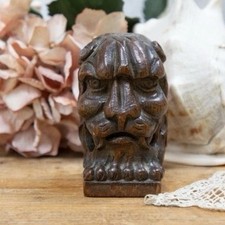 Oak lion antique for sale  HARLESTON