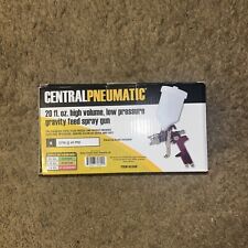 Usado, Central Pneumatic 20 oz. Pistola de pulverização de alimentação por gravidade de alto volume, baixa pressão #62300 comprar usado  Enviando para Brazil