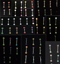 Tongue nipple bar for sale  LOUTH