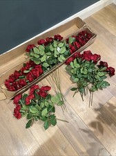 Pcs artificial roses for sale  FARNHAM