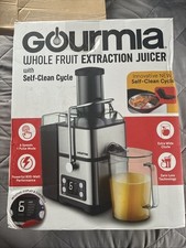 Exprimidor digital de extracción de boca grande Gourmia de 6 velocidades autolimpiante segunda mano  Embacar hacia Mexico