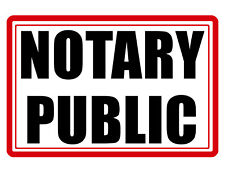 Notary public sign for sale  Akron