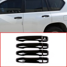 Guarnição preta da tampa da maçaneta da porta lateral para Toyota Land Cruiser Prado FJ150 150 10-18 comprar usado  Enviando para Brazil