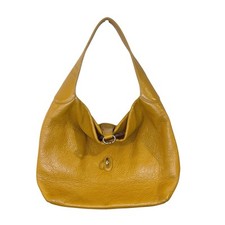 Bolsa de ombro FLAW Dooney & Bourke bronzeada grão seixo logotipo bloqueio bolsa hobo couro comprar usado  Enviando para Brazil