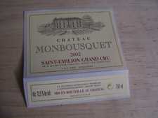 Etiquette vin chateau d'occasion  Quimperlé