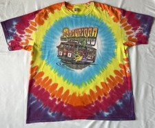 Camisa Sundog masculina grande tingida à mão multicolorida Grateful Dead Bears Caravan  comprar usado Camisa Sundog masculina grande tingida à mão multicolorida Grateful Dead Bears Caravan  comprar usado  Enviando para Brazil