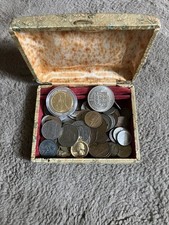 Box old coins for sale  EXMOUTH