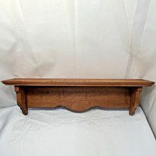 Prateleira de parede de madeira maciça vintage placa ranhura display 24" de comprimento comprar usado Prateleira de parede de madeira maciça vintage placa ranhura display 24" de comprimento comprar usado  Enviando para Brazil