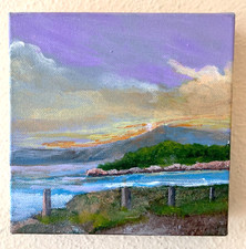 Morning glow acrylic for sale  Santa Cruz