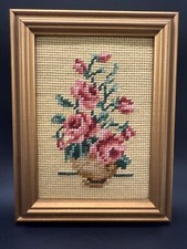 Needlepoint 1977 framed for sale  Santee