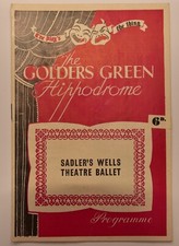 Sadlers wells theatre for sale  MANCHESTER